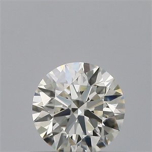 Picture of Natural Diamond 0.40 Carats, Round with Excellent Cut, H Color, VVS1 Clarity and Certified by IGI