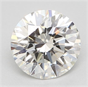 Natural Diamond 0.53 Carats, Round with Excellent Cut, I Color, VS1 Clarity and Certified by GIA