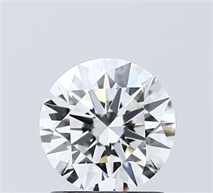 Picture of Lab Grown Diamond 1.01 Carats, Round with Ideal Cut, D Color, VS1 Clarity and Certified by IGI