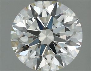 Picture of Natural Diamond 0.70 Carats, Round with Excellent Cut, K Color, VVS1 Clarity and Certified by IGI