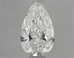 Picture of Natural Diamond 0.70 Carats, Pear with  Cut, J Color, SI2 Clarity and Certified by GIA