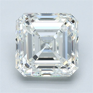 Foto Diamante Natural 2.01 quilates, Asscher , Color I, claridad VS1 y certificado GIA de