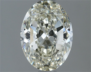 Picture of Natural Diamond 1.20 Carats, Oval with  Cut, J Color, SI1 Clarity and Certified by IGI