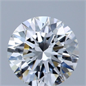 Natural Diamond 0.42 Carats, Round with Excellent Cut, F Color, VS1 Clarity and Certified by GIA