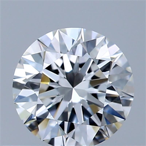 Picture of Natural Diamond 0.42 Carats, Round with Excellent Cut, F Color, VS1 Clarity and Certified by GIA
