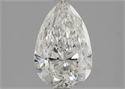 Diamante Natural 1.50 quilates, De pera , Color I, claridad SI2 y certificado GIA
