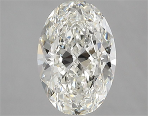 Picture of Natural Diamond 1.71 Carats, Oval with  Cut, J Color, SI1 Clarity and Certified by GIA