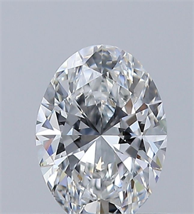 Foto Diamante Natural 0.52 quilates, Ovalado , Color E, claridad VS2 y certificado GIA de