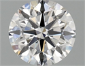 Del inventario de diamantes de laboratorio, 1.54 quilates, Redondo , Color F, claridad VS1 y certificado IGI