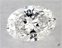 Diamante Natural 0.70 quilates, Ovalado , Color E, claridad VS2 y certificado GIA