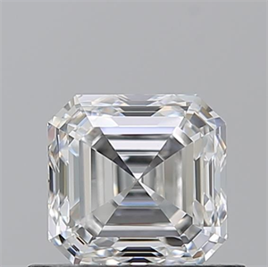 Picture of Natural Diamond 0.72 Carats, Asscher with  Cut, F Color, VS2 Clarity and Certified by GIA