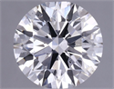 Lab Grown Diamond 1.43 Carats, Round with Ideal Cut, F Color, VS2 Clarity and Certified by IGI