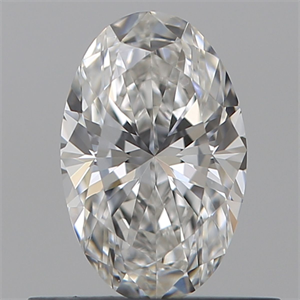 Picture of Natural Diamond 0.50 Carats, Oval with  Cut, F Color, VVS2 Clarity and Certified by GIA