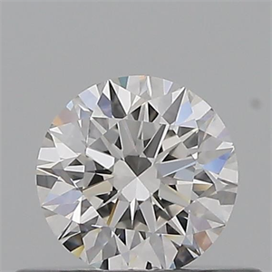 Foto Diamante Natural 0.40 quilates, Redondo , Color F, claridad IF y certificado GIA de