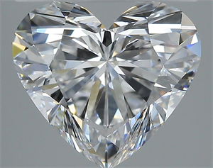 Picture of Natural Diamond 2.60 Carats, Heart with  Cut, D Color, FL Clarity and Certified by GIA