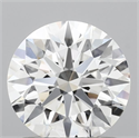 Lab Grown Diamond 1.07 Carats, Round with Ideal Cut, D Color, VVS2 Clarity and Certified by IGI