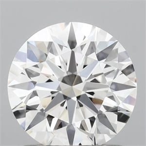 Picture of Lab Grown Diamond 1.07 Carats, Round with Ideal Cut, D Color, VVS2 Clarity and Certified by IGI