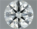 Natural Diamond 0.70 Carats, Round with Very Good Cut, L Color, VS2 Clarity and Certified by GIA
