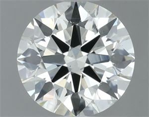 Picture of Natural Diamond 0.70 Carats, Round with Very Good Cut, L Color, VS2 Clarity and Certified by GIA