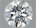 Diamante Natural 0.70 quilates, Redondo , Color F, claridad SI2 y certificado GIA