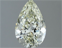 Diamante Natural 0.70 quilates, De pera , Color K, claridad VVS2 y certificado IGI