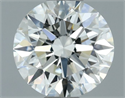 Diamante Natural 0.60 quilates, Redondo , Color H, claridad VVS2 y certificado IGI