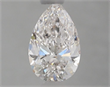 Natural Diamond 0.70 Carats, Pear with  Cut, G Color, VS2 Clarity and Certified by GIA