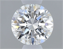 Diamante Natural 0.40 quilates, Redondo , Color D, claridad VS1 y certificado GIA