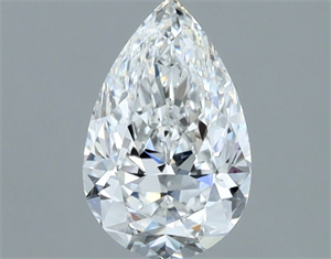 Picture of Natural Diamond 0.80 Carats, Pear with  Cut, F Color, VS2 Clarity and Certified by GIA