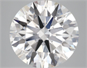 Lab Grown Diamond 5.57 Carats, Round with Ideal Cut, E Color, VS1 Clarity and Certified by IGI