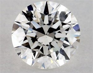 Picture of Natural Diamond 0.71 Carats, Round with Excellent Cut, F Color, SI2 Clarity and Certified by GIA