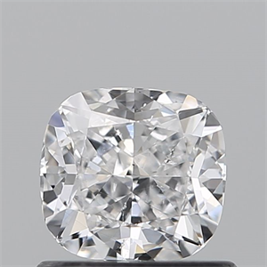 Foto Diamante Natural 0.80 quilates, Del cojín , Color D, claridad SI2 y certificado GIA de