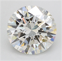 Lab Grown Diamond 3.01 Carats, Round with Excellent Cut, H Color, VS2 Clarity and Certified by IGI