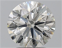 Diamante Natural 2.01 quilates, Redondo , Color H, claridad SI2 y certificado GIA