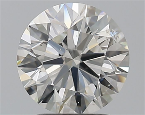 Foto Diamante Natural 2.01 quilates, Redondo , Color H, claridad SI2 y certificado GIA de