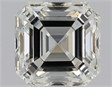 Natural Diamond 1.01 Carats, Asscher with  Cut, L Color, VS1 Clarity and Certified by GIA