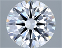 Lab Grown Diamond 2.51 Carats, Round with Excellent Cut, D Color, VVS2 Clarity and Certified by IGI