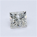 Diamante Natural 0.56 quilates, Princesa , Color I, claridad VVS1 y certificado GIA