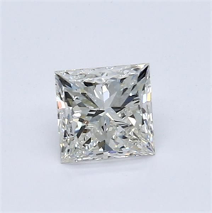 Foto Diamante Natural 0.56 quilates, Princesa , Color I, claridad VVS1 y certificado GIA de