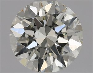 Foto Diamante Natural 0.80 quilates, Redondo , Color K, claridad SI1 y certificado GIA de