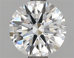 Picture of Lab Grown Diamond 1.59 Carats, Round with Ideal Cut, D Color, VVS2 Clarity and Certified by IGI