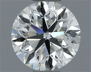 Picture of Natural Diamond 0.90 Carats, Round with Very Good Cut, G Color, SI1 Clarity and Certified by IGI