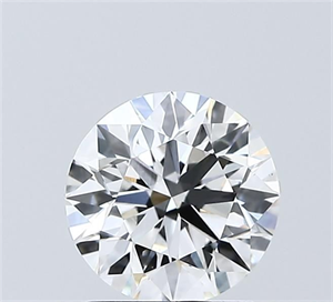 Picture of Lab Grown Diamond 1.50 Carats, Round with Excellent Cut, D Color, VVS2 Clarity and Certified by IGI