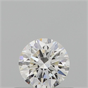 Diamante Natural 0.43 quilates, Redondo , Color F, claridad VVS2 y certificado GIA