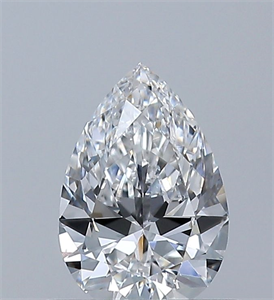 Picture of Natural Diamond 0.50 Carats, Pear with  Cut, E Color, SI1 Clarity and Certified by GIA