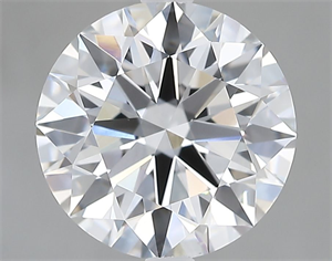 Picture of Lab Grown Diamond 2.85 Carats, Round with Excellent Cut, E Color, VS1 Clarity and Certified by GIA