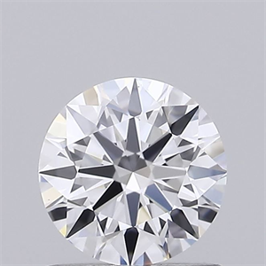 Picture of Lab Grown Diamond 0.72 Carats, Round with Ideal Cut, D Color, VS1 Clarity and Certified by IGI