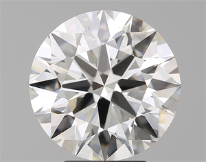 Picture of Natural Diamond 5.01 Carats, Round with Excellent Cut, I Color, VS1 Clarity and Certified by GIA
