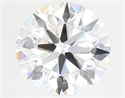 Lab Grown Diamond 4.42 Carats, Round with Ideal Cut, F Color, VS2 Clarity and Certified by IGI