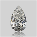 Diamante Natural 0.30 quilates, De pera , Color F, claridad VVS2 y certificado GIA